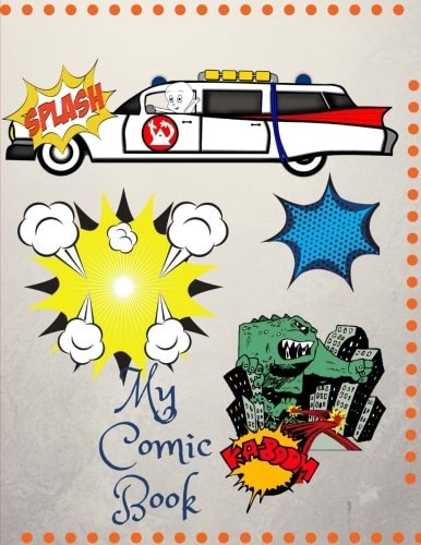 My Comic Book Create Your Own Comic Book with Different Page Designs 150 Pages