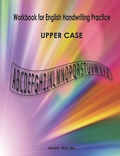 Workbook for English Handwriting Practice - UPPER CASE