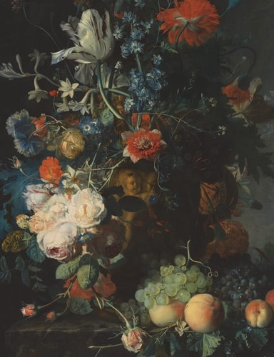 Flower Still Life Jan Van Huysumc. Flower Still Life, Jan Van Huysumc.