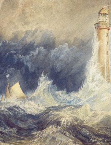 Bell Rock Lighthouse File: Joseph Mallord William Turner - Bell Rock Lighthouse- 1819