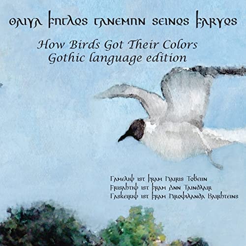 How Birds Got Their Colors (Gothic Version) Aiwa Fuglos Ganemun Seinos Farwos