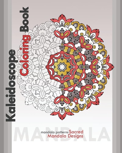 Kaleidoscope Coloring Book Sacred Mandala Designs