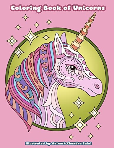 Coloring Book of Unicorns Unicorn Coloring Book for Adults, Teens and Tweens