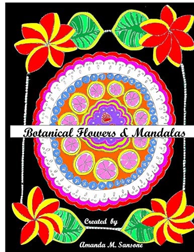 Botanical Flowers and Mandalas