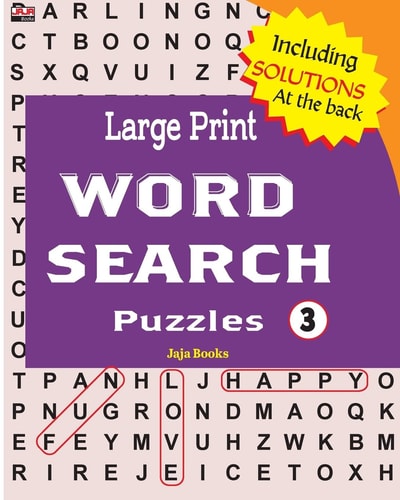Large Print WORD SEARCH Puzzles 3