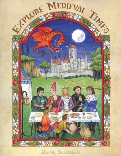 Explore Medieval Times Age of Chivalry Coloring, Activities and History for Elementary Children