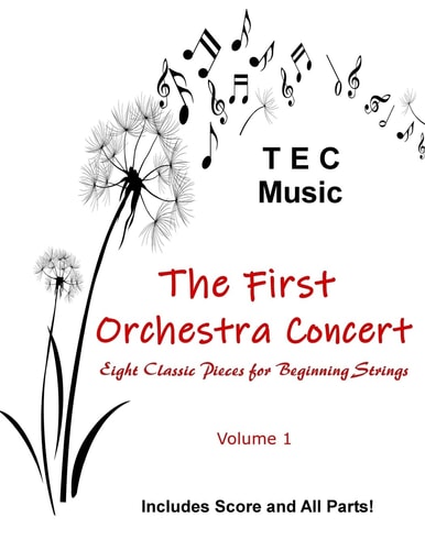 The First Orchestra Concert Eight Classic Pieces for Beginning Strings