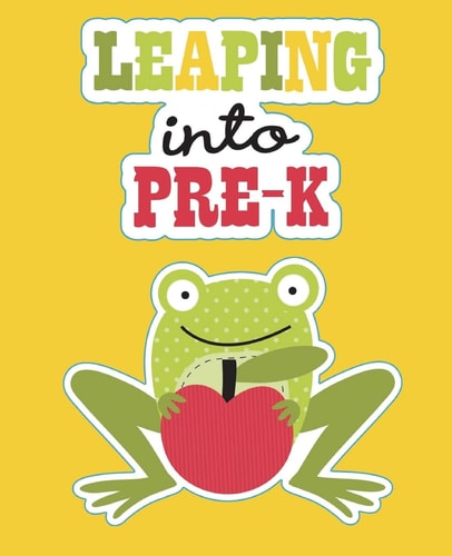 Leaping Into Pre-K Pre Kindergarten Workbook | Pre School Workbook