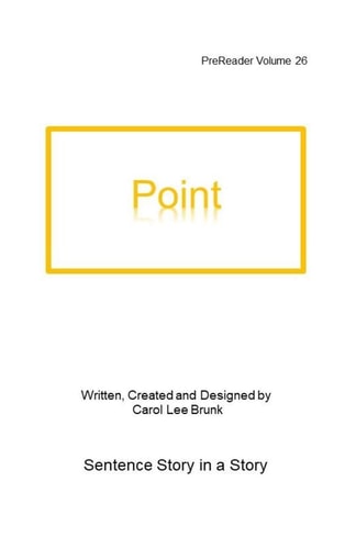 Point PreReader Volume 26