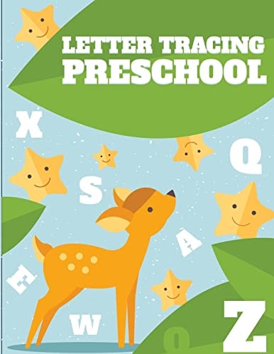 Letter Tracing Preschool Letter Tracing Book, Practice For Kids, Ages 3-5, Alphabet Writing Practice