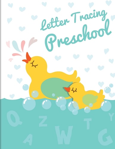 Letter Tracing Preschool Letter Tracing Books for Kids Ages 3-5 & Kindergarten and Letter Tracing Workbook