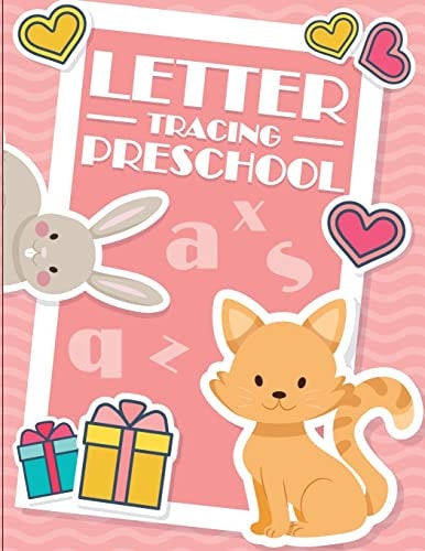 Letter Tracing Preschool Kindergarten Tracing Workbook