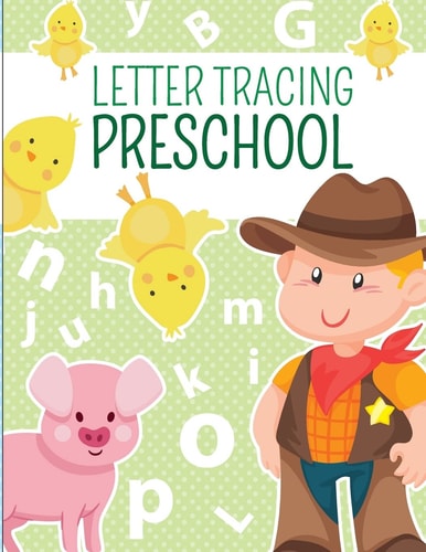 Letter Tracing Preschoolers Alphabet Tracing Book, Letter Tracing, Handwriting Workbook for Kids, Writing Workbook