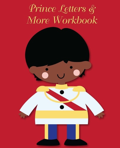 Prince Letters & More Workbook Tracing Letters and Numbers Workbook with Activities (Black Prince)