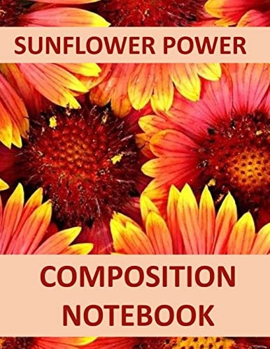Sunflower Power Composition Notebook