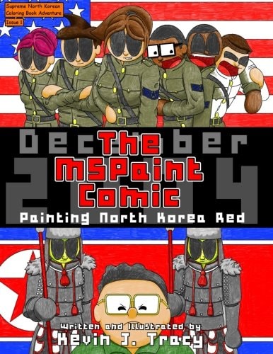 The MSPaint Comic Painting North Korea Red