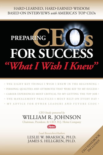 Preparing CEOs for Success "What I Wish I Knew"