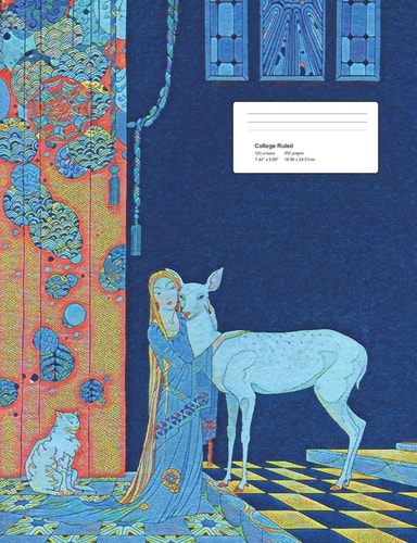 Woman and Deer