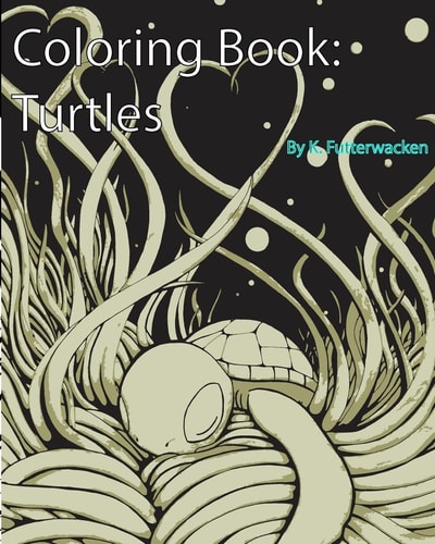 Coloring Book Turtles