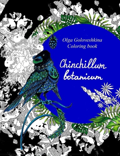 Chinchillum Botanicum Coloring Book