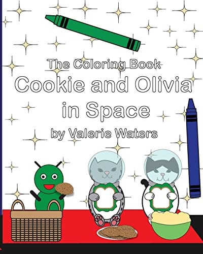 The Coloring Book Cookie and Olivia in Space