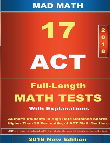 2018 ACT Math Tests 1-17
