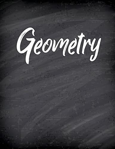 Geometry Composition Graph Paper Notebook; 4x4 Paper for Math, Albegra, Geometry, Science, Engineering; 8.5x11 Inches, 100 Pages.