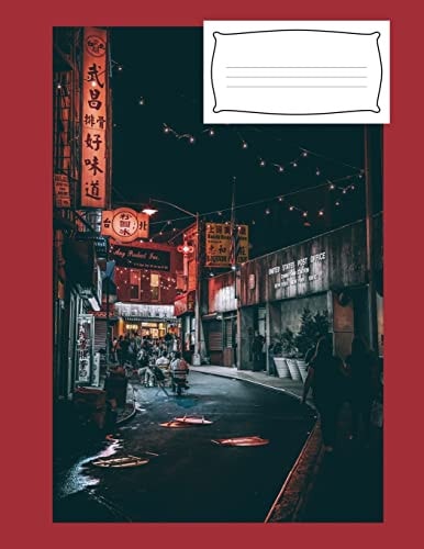Music Manuscript Exotic Dark Asian City Street