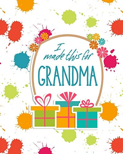 I Made This For Grandma DIY Activity Booklet Keepsake