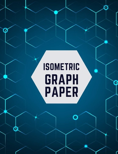 Isometric Graph Paper Draw Your Own 3D, Sculpture Or Landscaping Geometric Designs! 1/4 Inch Equilateral Triangle Isometric Graph Recticle Triangular Paper