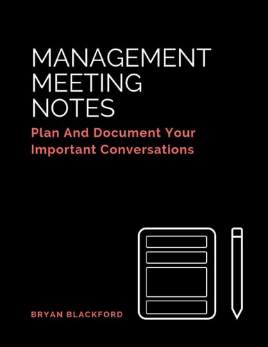 Management Meeting Notes Plan And Document Your Important Conversations