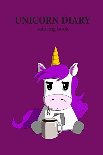 Unicorn Diary Coloring Book