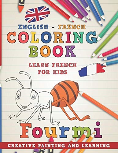 Coloring Book English - French I Learn French for Kids I Creative Painting and Learning.