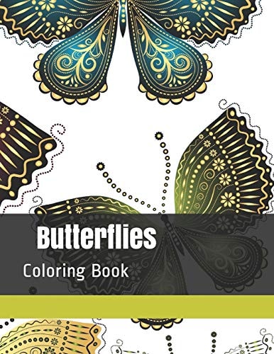 Butterflies Coloring Book