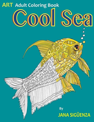 Cool Sea Adult Coloring Book