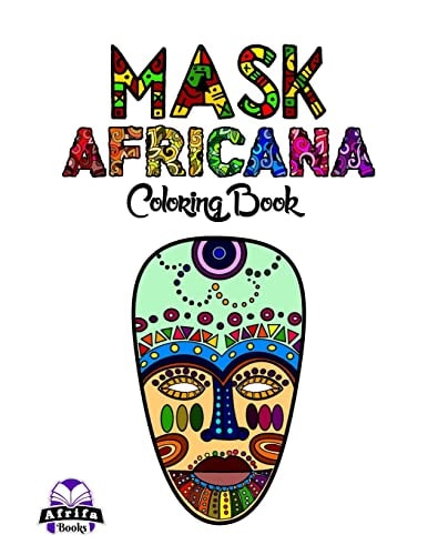 Mask Africana Coloring Book