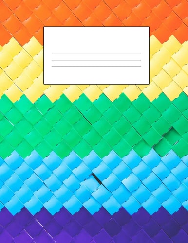 Rainbow Story Paper Book - Colour Is Life Story Paper Book