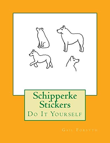 Schipperke Stickers Do It Yourself