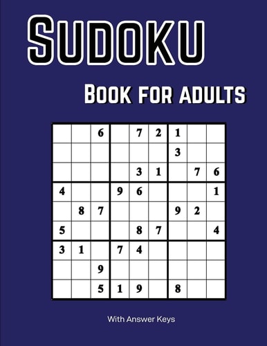 Sudoku Books for Adults 200+ Zudoku Puzzle (Easy, Medium and Hard)