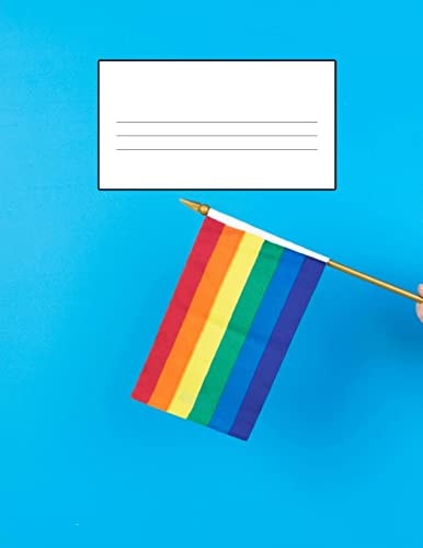 Pride Story Paper Book - The Rainbow Flag Story Paper Book