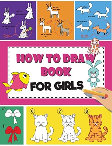 How to Draw Book For Girls How To Draw Books For Kids Easy Step By Step Drawing Book for Fun and Easy Activity Book