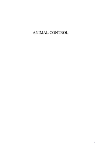 Animal Control