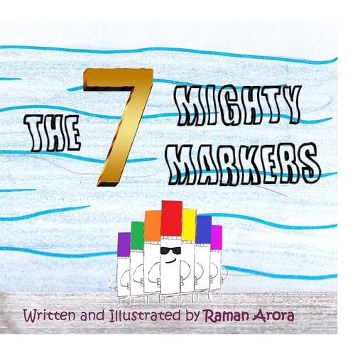 The 7 Mighty Markers Children's Picture Story Book