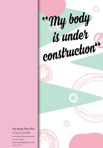 The Body Plan Plus - Food Diary - Tania Carter Code B31 - My Body Is Under Cons: Calorie Smart & Food Organised - Clever Food Diary - for Weight Loss and Slimming, Online Extra's, Calorie Tracking Made Easy, Calorie Library, Set Menus, Shopping Lists, Per