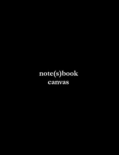 Note(s)book Canvas