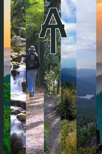 Appalachian Trail Hiker Diary Log Day-By-day Itinerary of Your Adventurous Thru-hike of Ridge-crests and Valleys,of This Iconic Scenic Journey