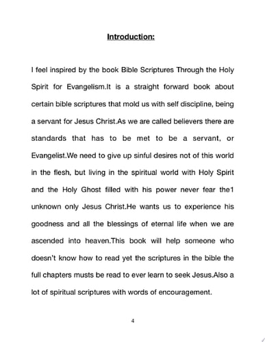 Bible Scriptures Through The Holy Spirit For Evangelism. To educate spiritually through scriptures for the nonbeliever to learn on their spiritual journey.