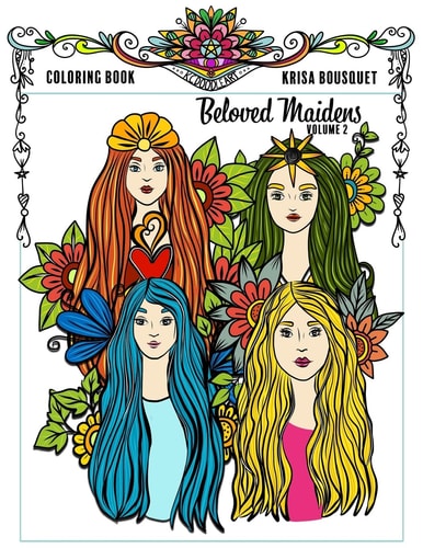 Beloved Maidens Coloring Book (Volume 2)