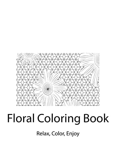 Floral Coloring Book