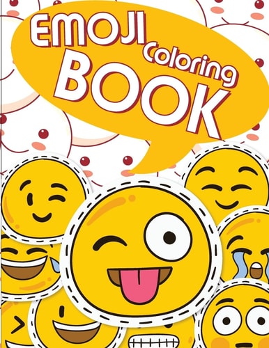 Emoji Coloring Book Emoji Coloring and Activity Book for Kids
